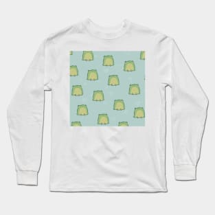 Cute Frog Print Long Sleeve T-Shirt